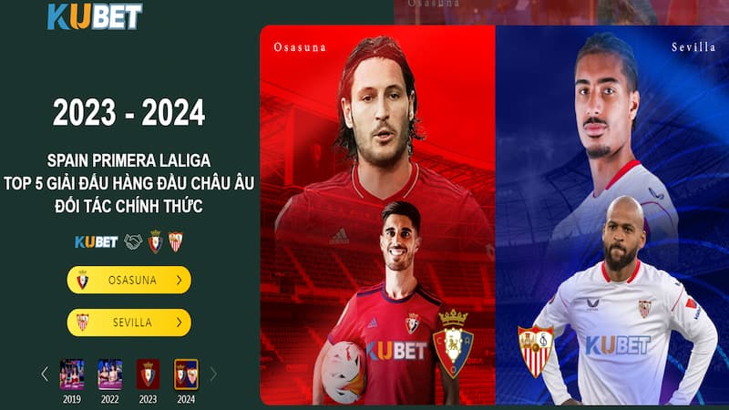 Đối tác trực tiếp với giải đấu Laliga     